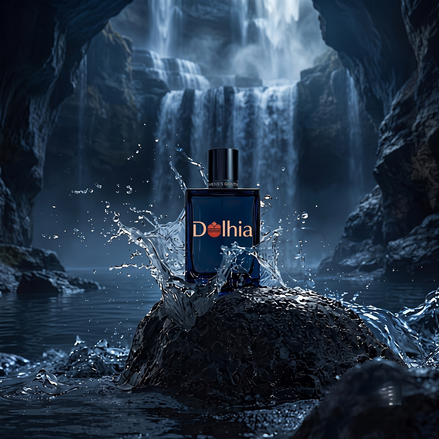 Dolhia Men's Eau de Parfum | Fresh Fruity Woody Long-Lasting Perfume 50ml